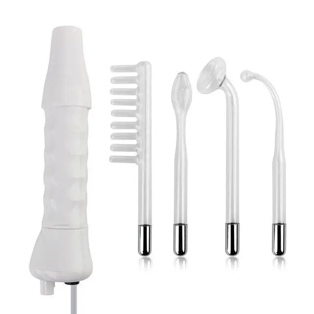 Hot Sell Professional Handheld Skin Therapy Beauty Care 4 In 1 Portable High Frequency Wand Galvani Facial Machine