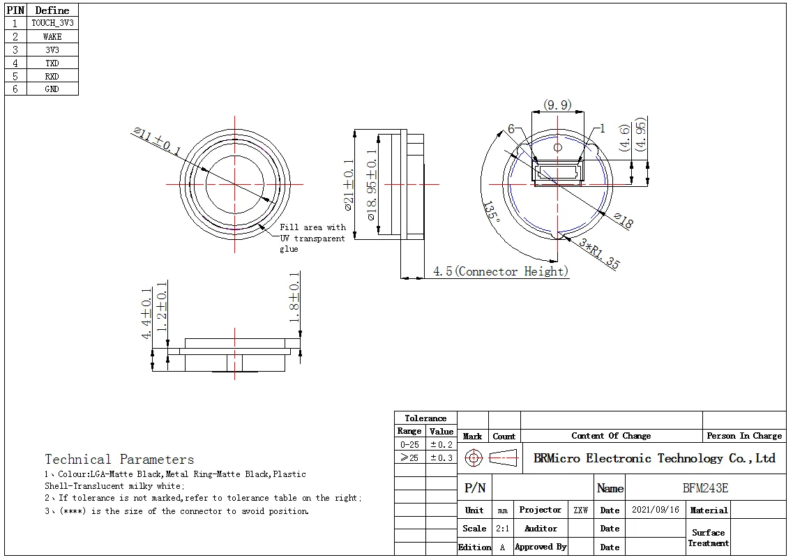 The latest product wholesale semiconductor fingerprint recognition lock scanning module
