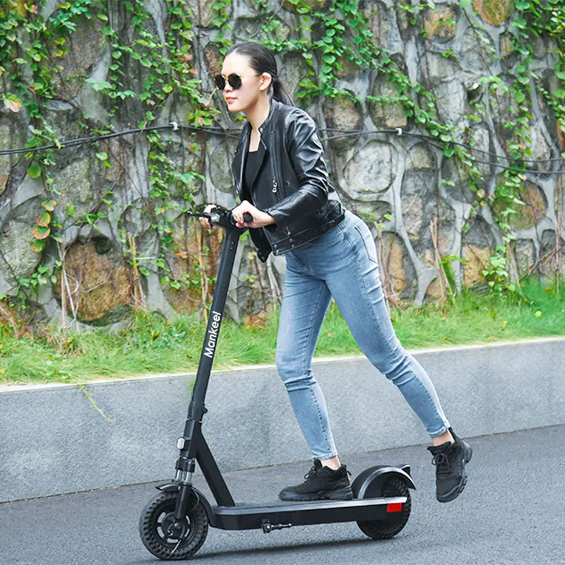 36V Charging Station Locking Kick E Scooter Tracker Gps App Electric Sharing Scooter With IOT System Smart Bms Removable Battery