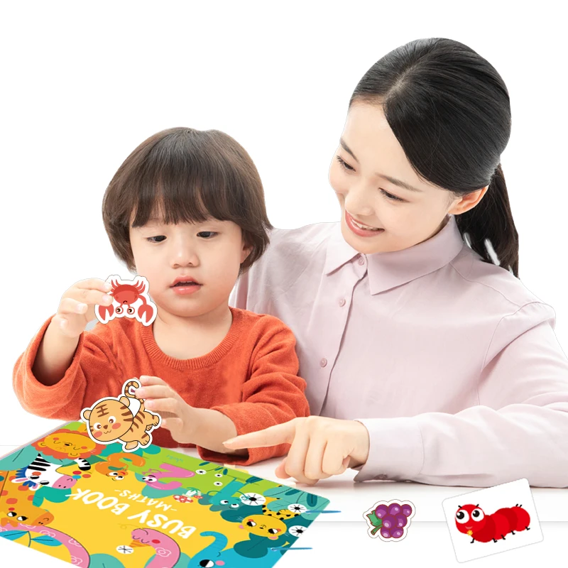 Customizable french arabic deutsch verified seller printing Educational Sensory Quiet Books busy book