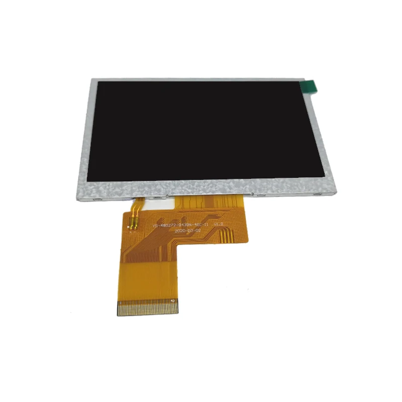 Shenzhen 480*272 Resolution TFT LCD TN Display Modules 4.3 inch TFT LCD Display Panel