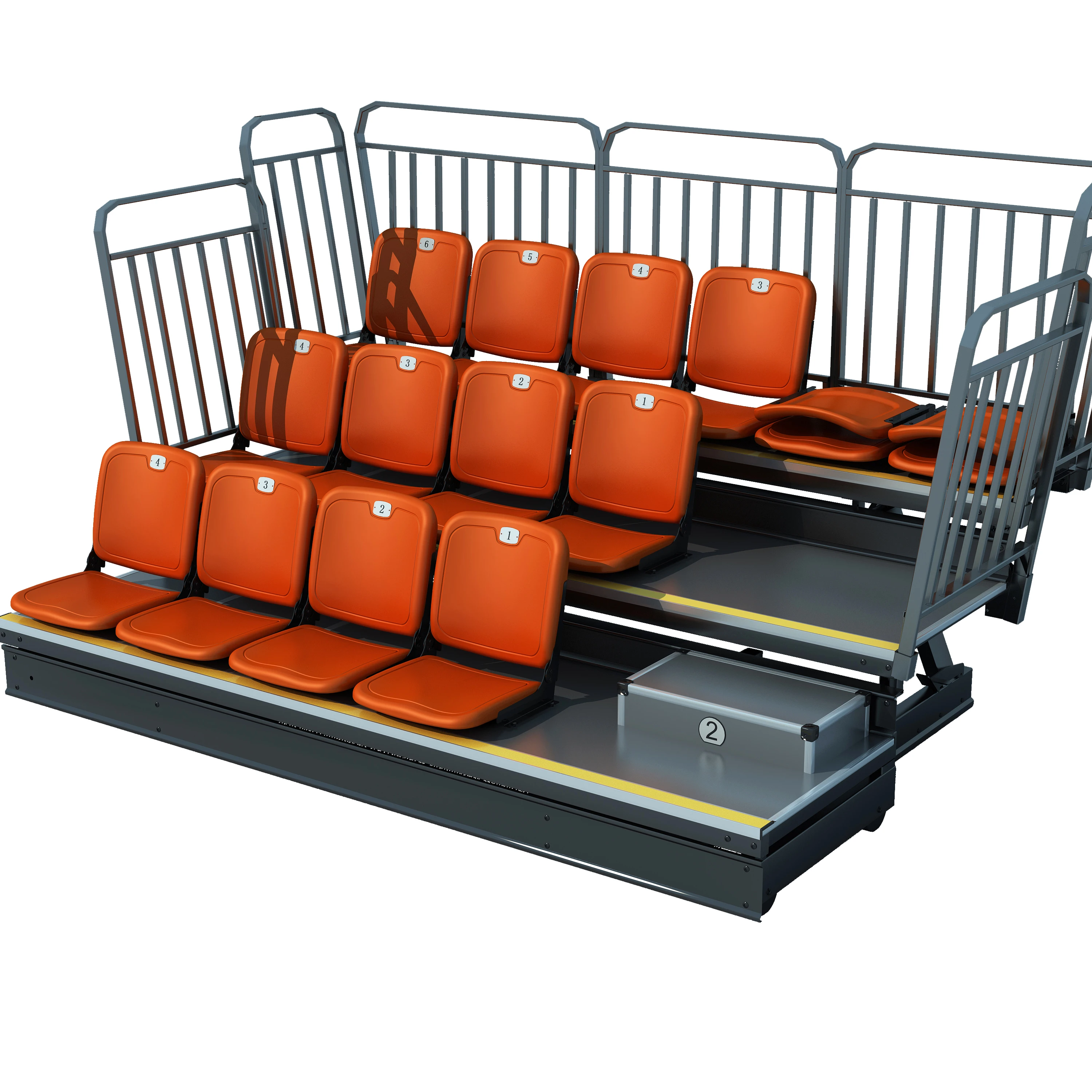 Factory Directly High Standard Telescopic Bleachers Plastic Modern School Furniture Suppliers Led Furniture for School