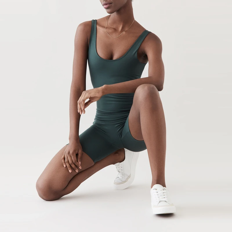 2022 New Yoga Fitness Sports Hot Selling Workout Running One Piece Active Wear Jumpsuit