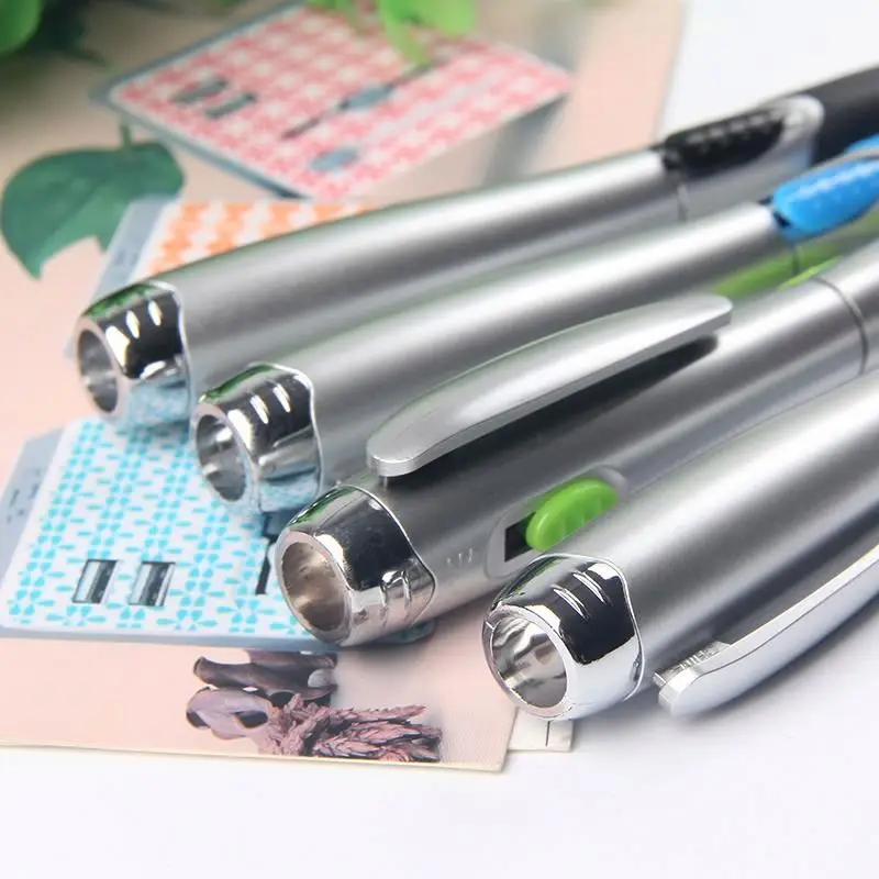 3 in 1 active click stylus plastic promotional custom logo light pen for ipad