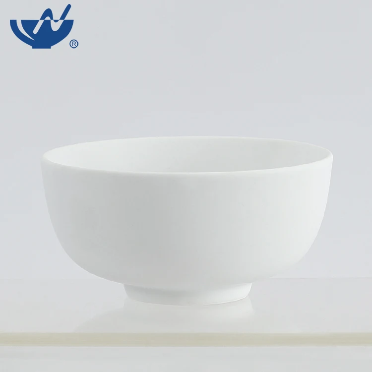 Factory Price Porcelain Ramen Noodle Bowl Matt White Ceramic Bowl