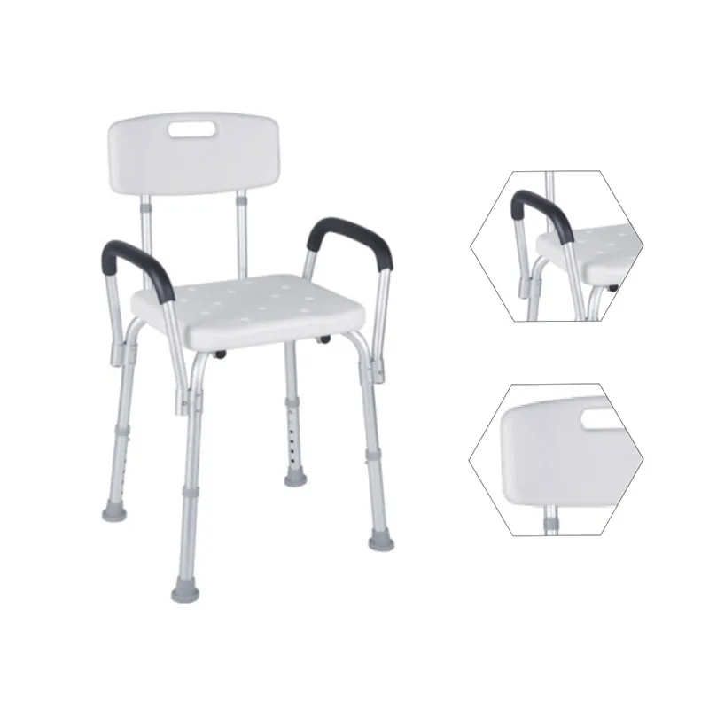 China shower chair manufacturers shower chair with back for old