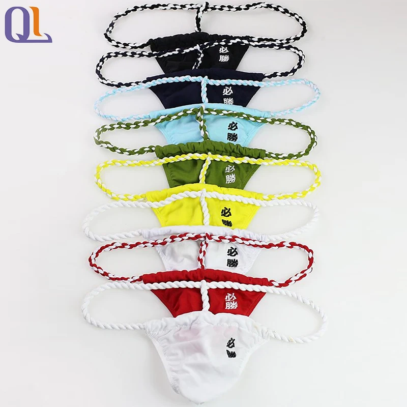Sexy Men T-back Thong G-string Bikini Underpants Sumo Pants Wrestling Underwear Men Underpants Underwear