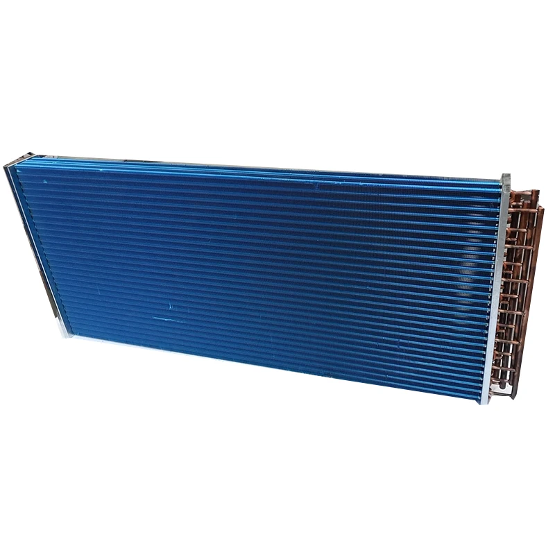 Aluminum finned evaporator  air dryer condenser