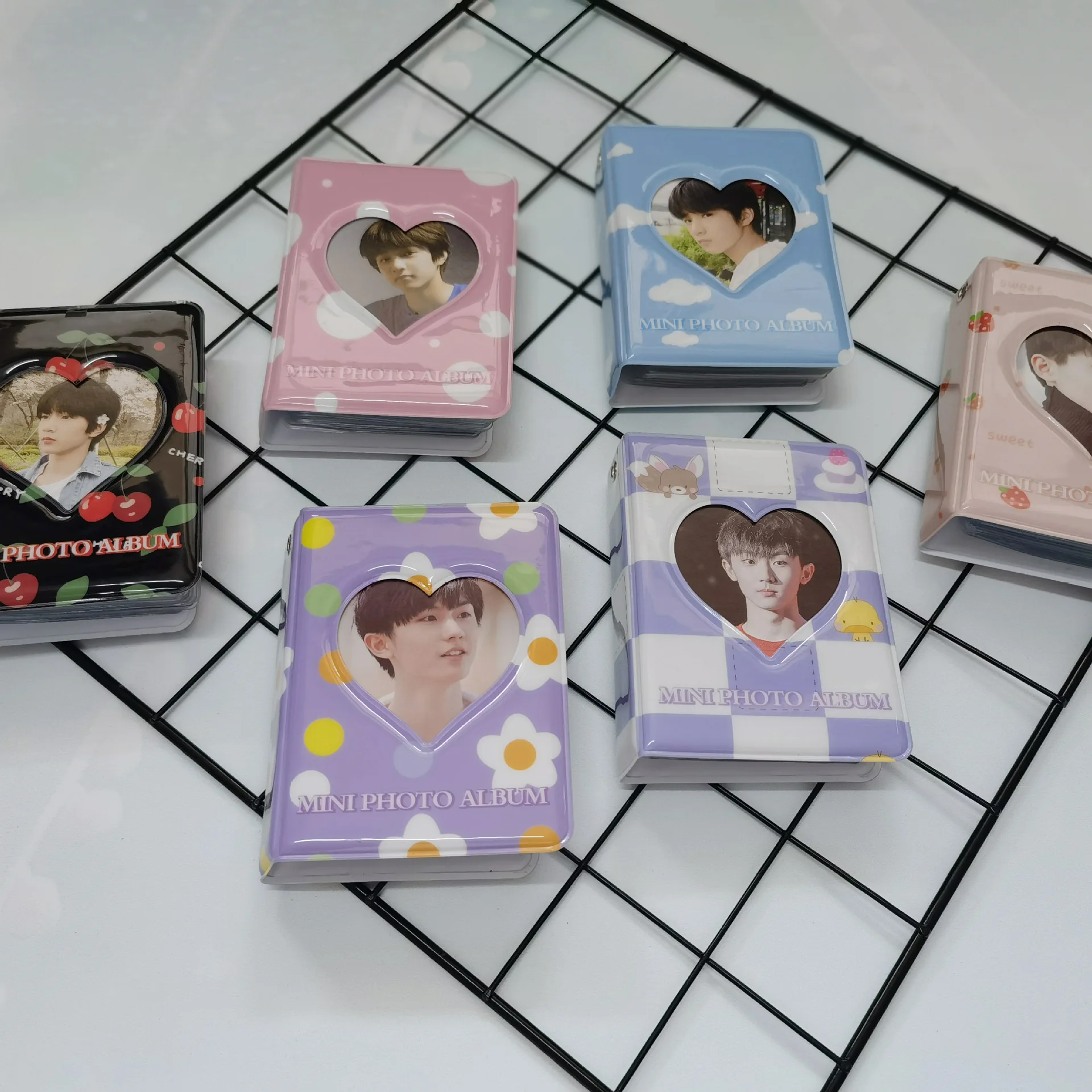 Оптовая продажа Instan Mini Portable Kpop Альбом для скрапбукинга 3/4/5/6 дюймов Фотокнига