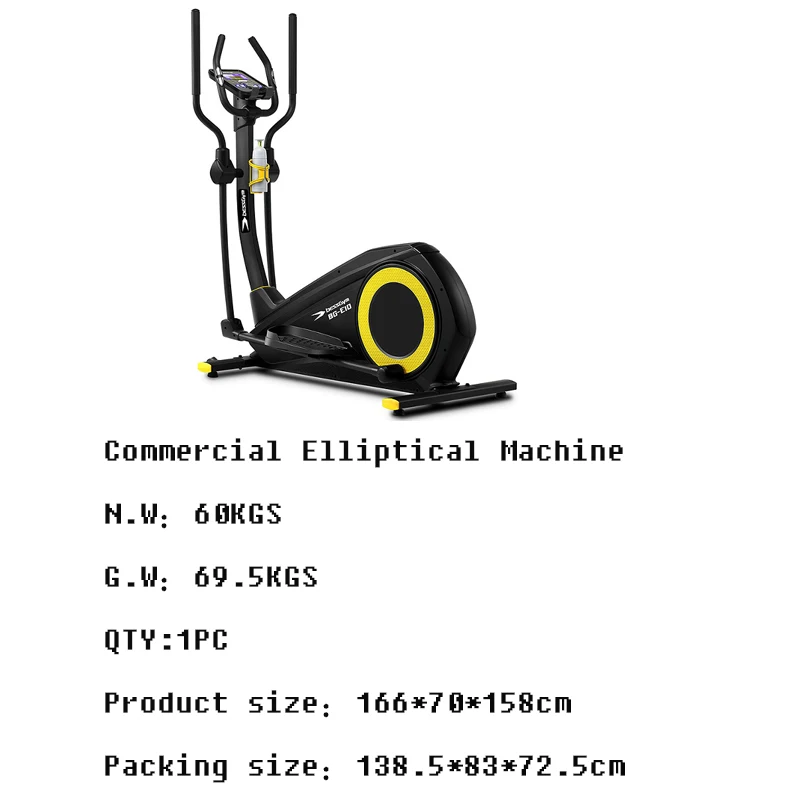 Elliptical Trainer Fitness Cross Trainer Machine Exercise Elliptical Bike Elliptical Stepper Machine