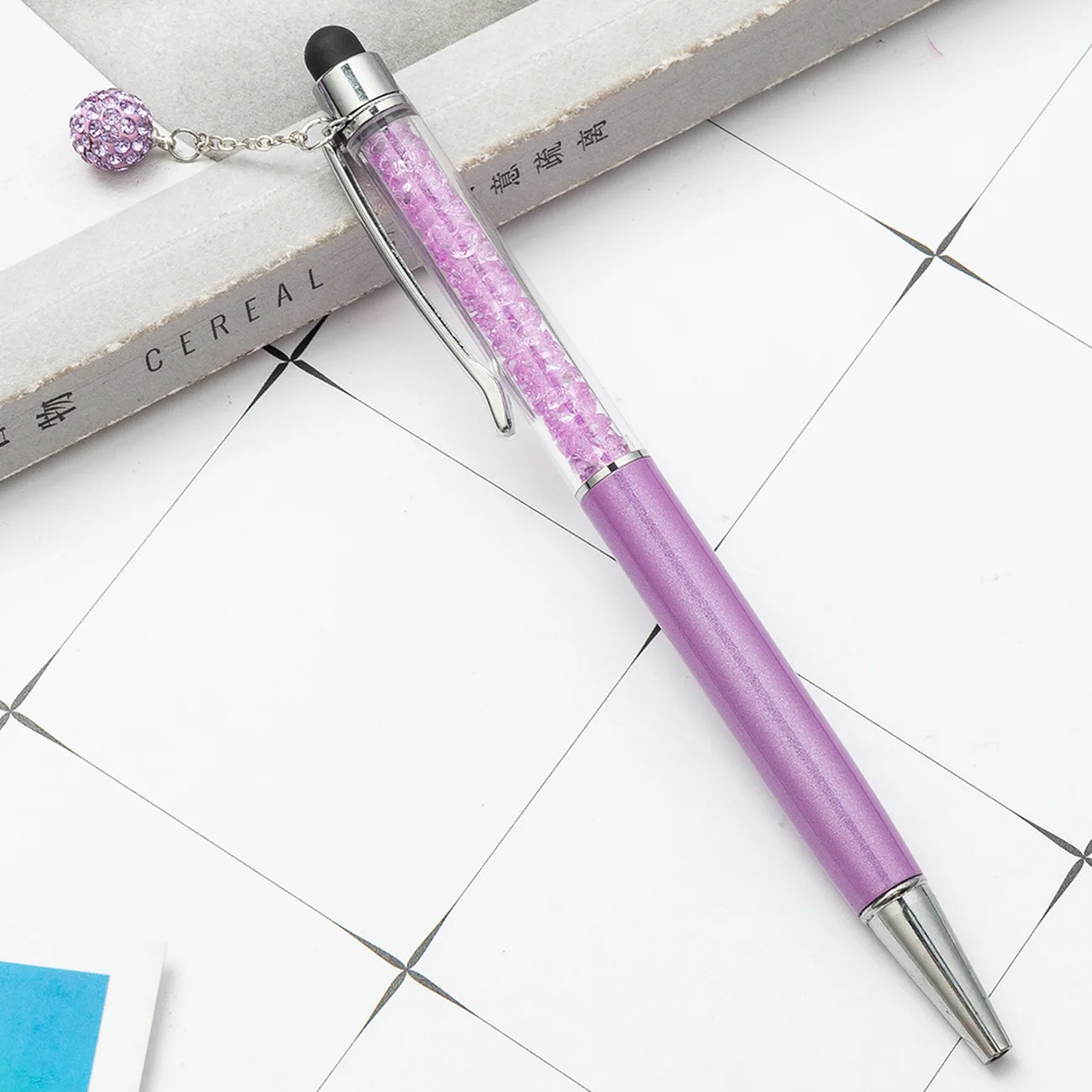 2022 Promotional Gift Stationery Ball Pen Custom Stylus Screen Multi funtion Refill Ball Point Pen
