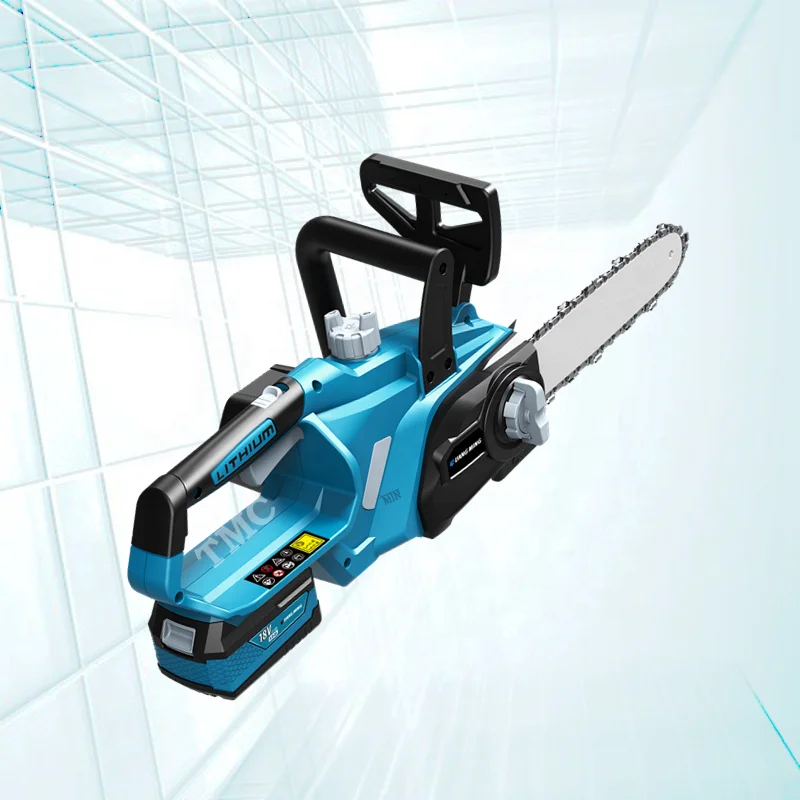 Garden Tools Rechargeable 18V Li-ion/lithium battery pack electric Cordless wood cutting Chain Saw Model CHS-L0118