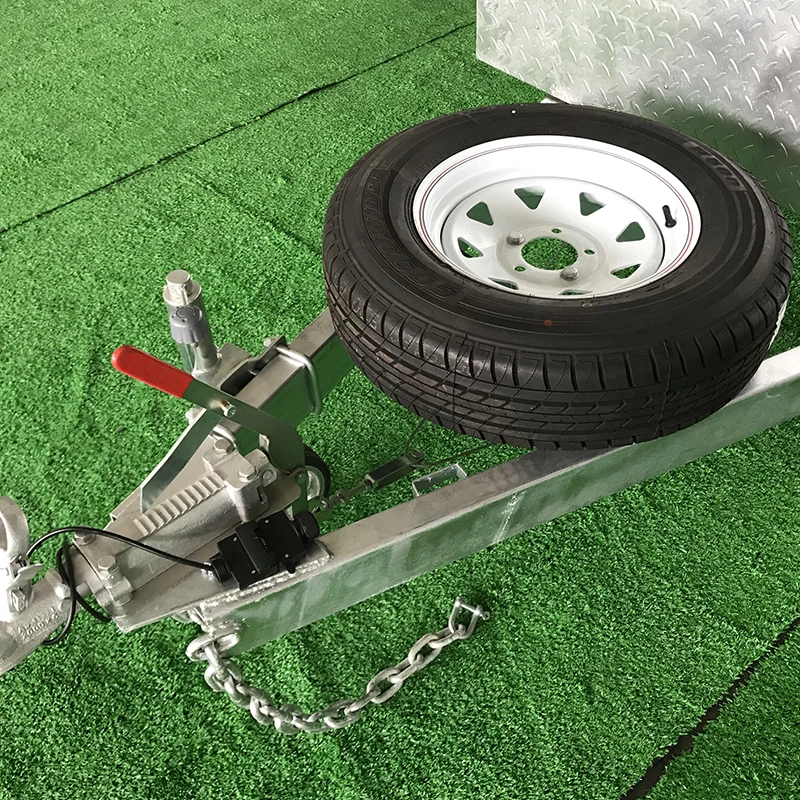 Wholesale Tandem Axle Hydraulic Dump Trailer With Cage