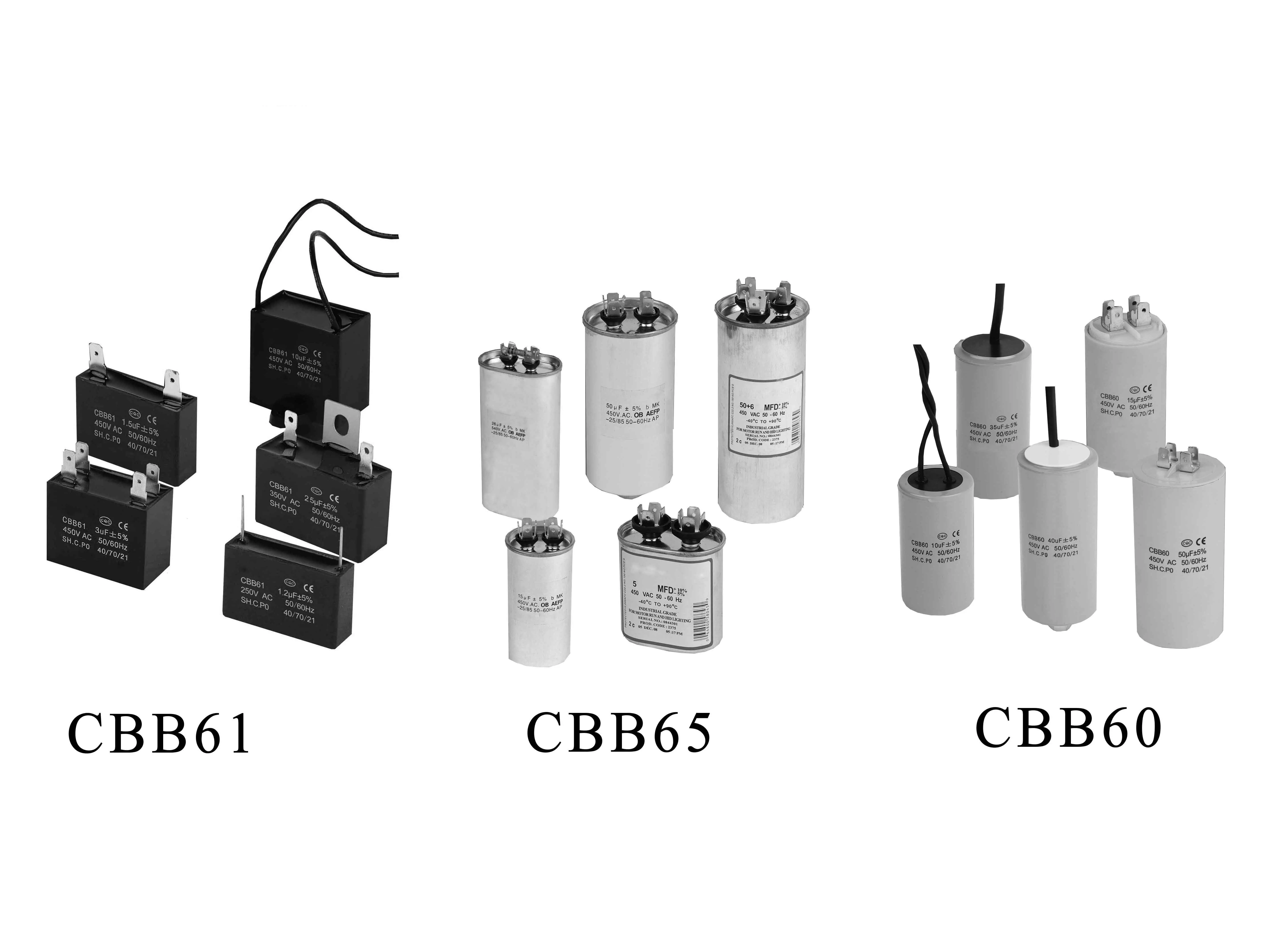 Wholesales 3 Pin ac Capacitor 10uf 400v Electrolytic Capacitor In Stock For AC Fan Usage