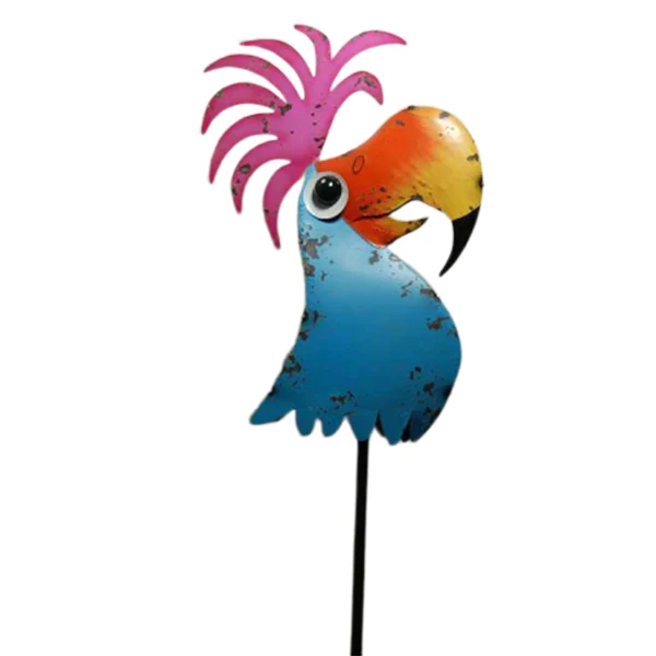 metal garden animals and garden stakes