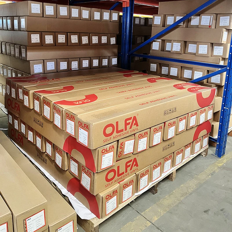 Tome OLFA 140g vinyl stickers pvc high sticky vinyl