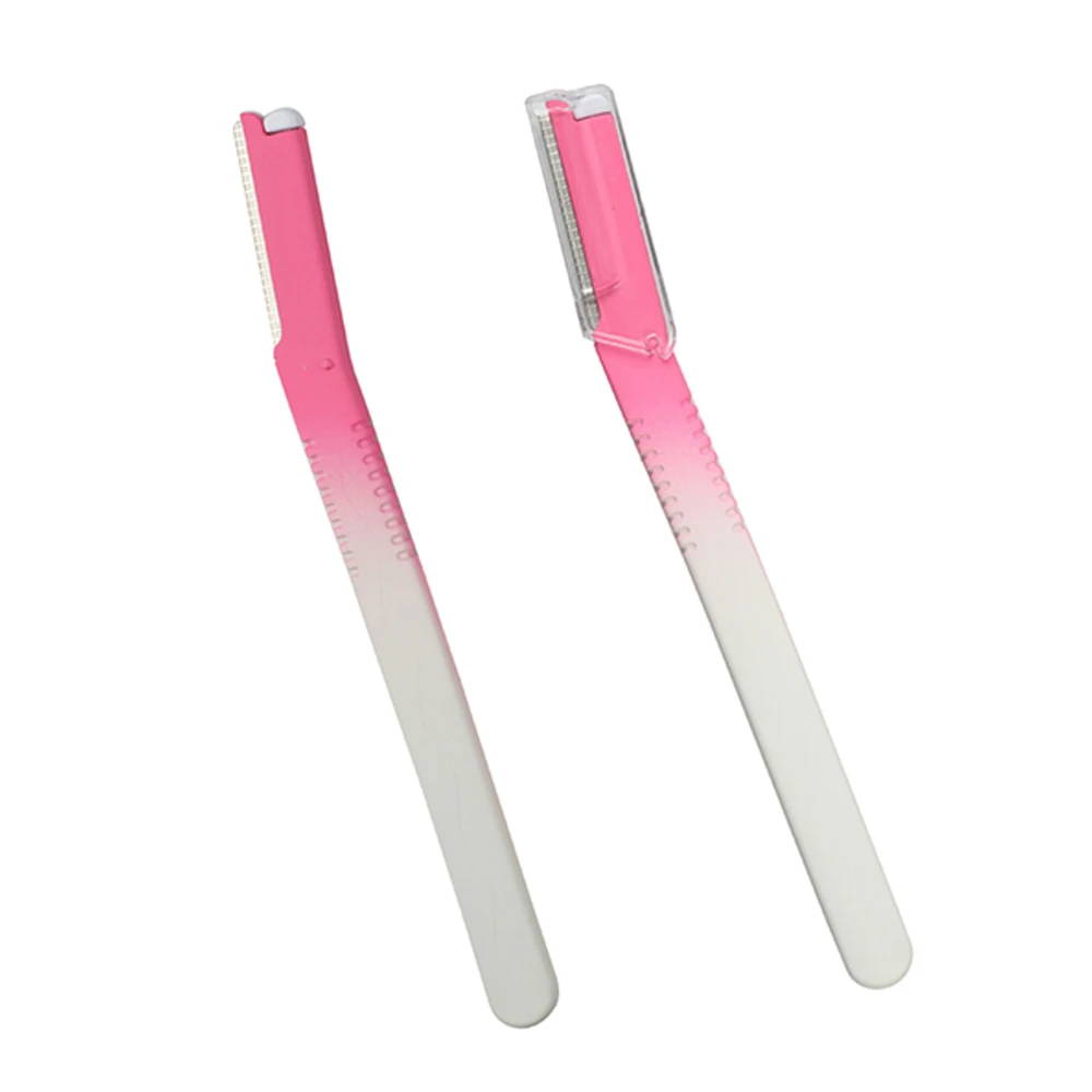 Hot Sale High Quality Custom Lady Make-up Tools Hair Facial Razor Stainless Steel Eyebrow Shaper Beauty Facial Scraper