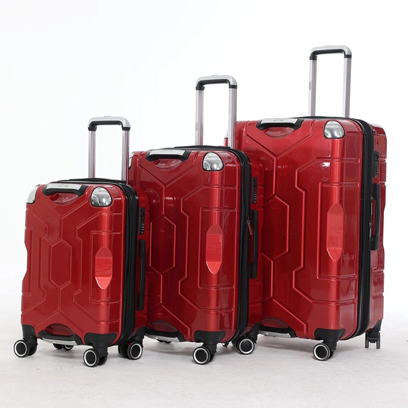 LC02 20 24 28 дюймов съемный колесный чемодан 3 шт. ABS + набор из ПК на заказ Дорожный с замком