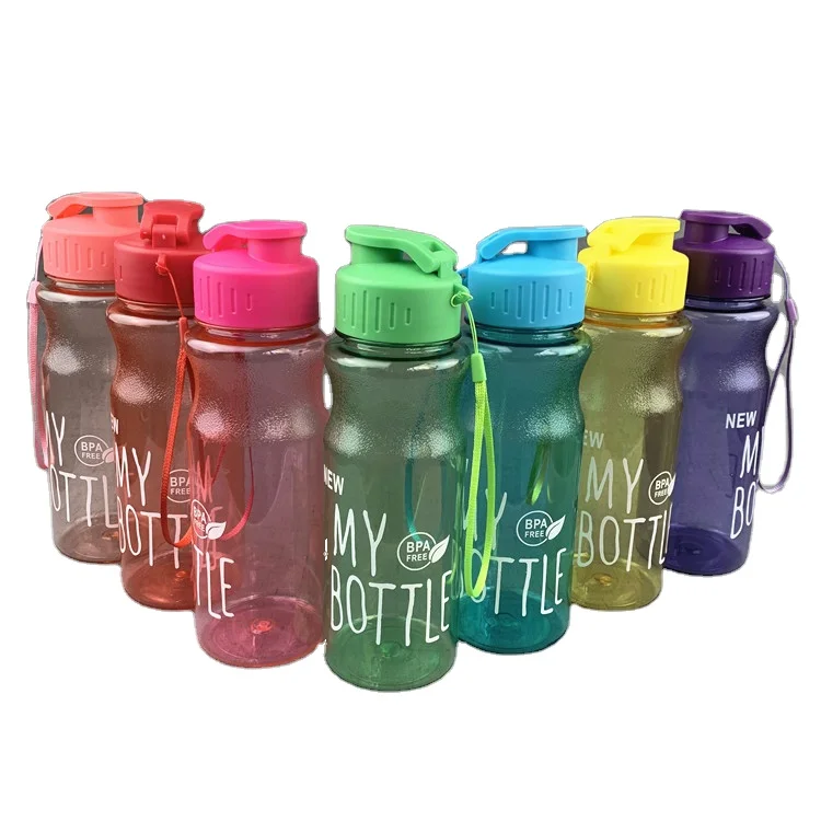 Big capacity BPA FREE Plastic Bottle Sports Gym Fitness Bodybuilding Water Bottle Training Jug
