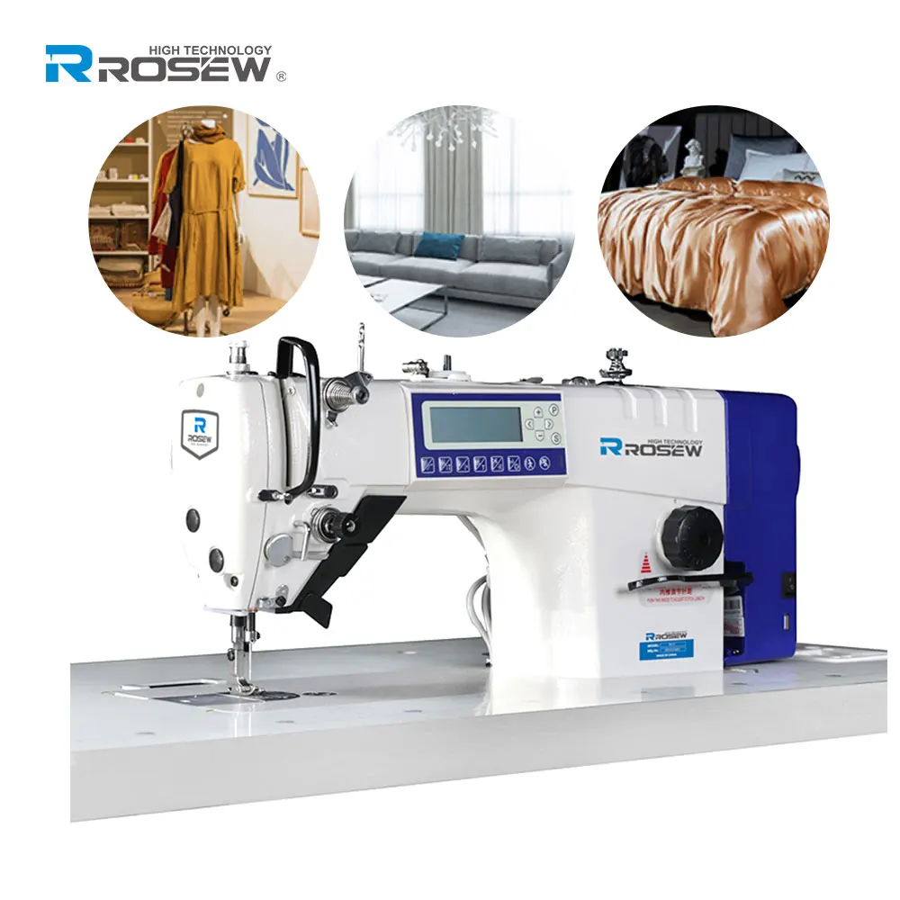 R6-Z High Speed Full Function Button Screen Direct-drive English Speaking Lockstitch Industrial Sewing Machine