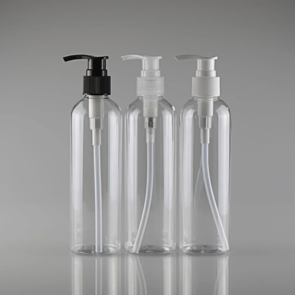 eco cosmetic plastic hair oil gel packaging container