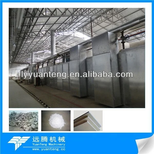 Plaster board machine capacity 22 million sqm per year