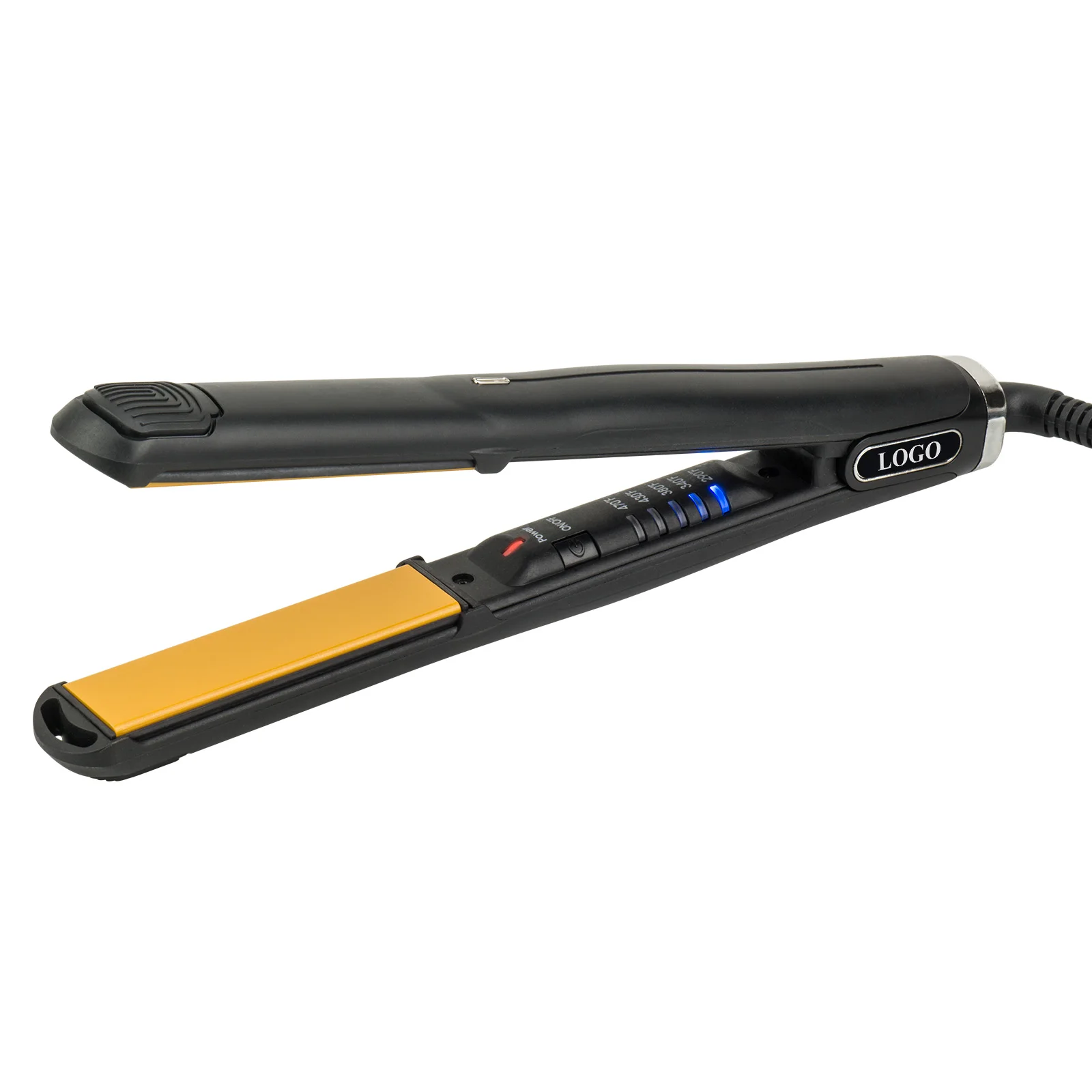 Amazon Hot Sell Hair Tool Hair Straightener Hot Selling Product Styling Tool Private Label Hair Crimper Ceramic Flat Iron LED