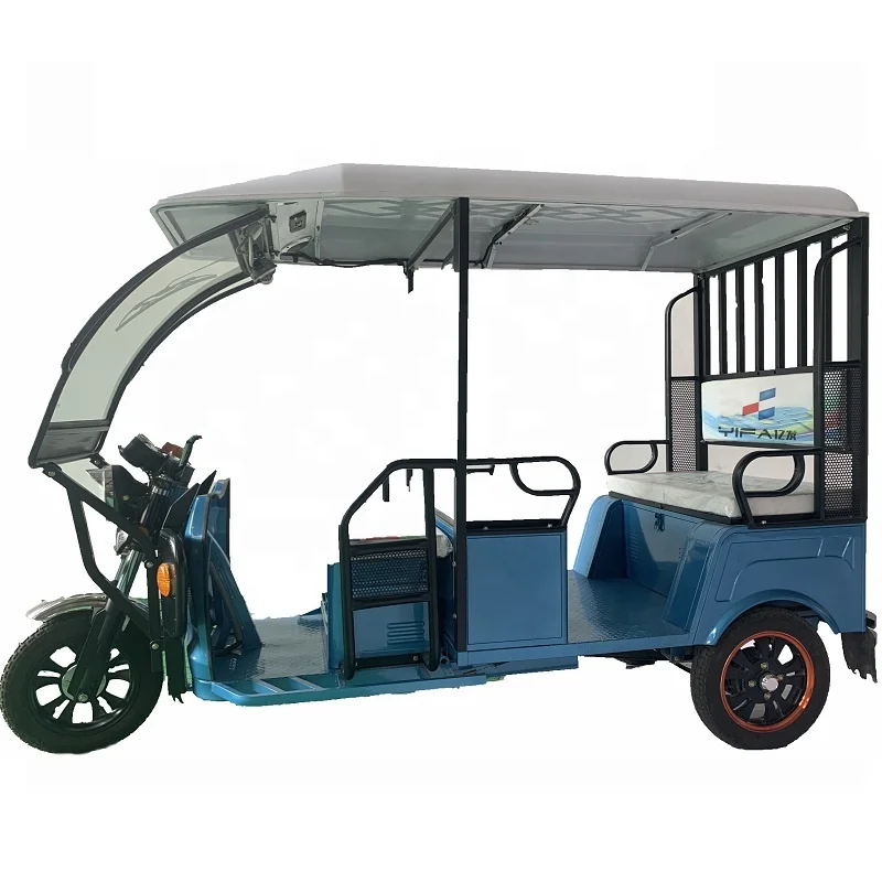 2021 new design auto electric rickshaw three wheel passenger tricycle