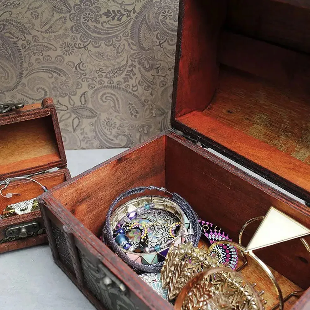 Custom Vintage Decoration Art And Craft Supplies Tarot Karten Box Wooden Tarot Box Craft Suppliers