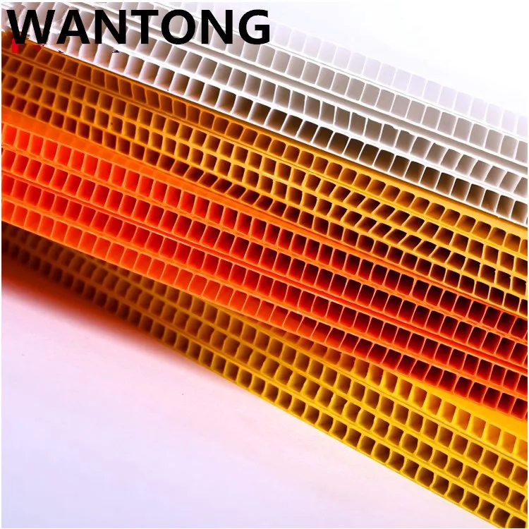 Factory price corrugated PP board Corex Plastic sheet
