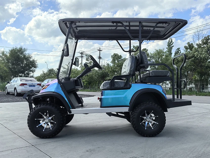cheap club car golf parts wholesale golf car 4 seat lithium battery golf car