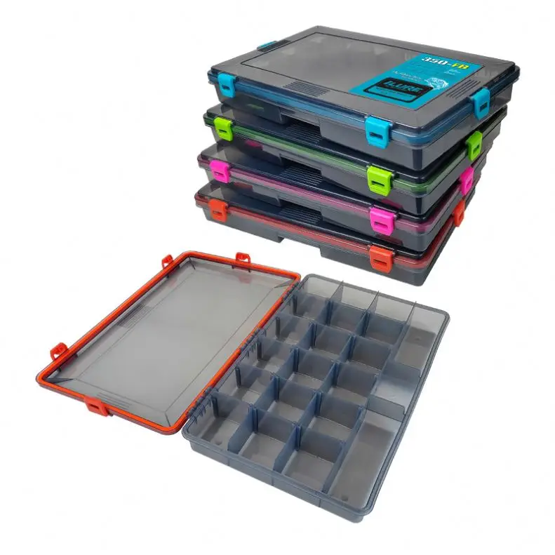 3700 Fishing Tackle Box Large Capacity Waterproof Accessories Storage Lure Bait 3600 Tray Storage Lure Bait Organizer Boxes