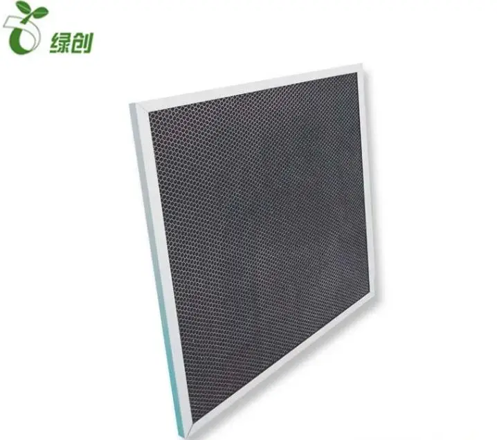 Ozone removal and deodorization Air aluminum based decomposition purification filter