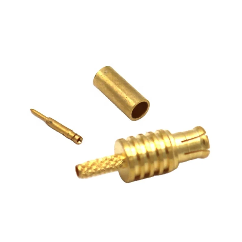  MCX male coaxial connector Plug Crimp For RG174 RG316
