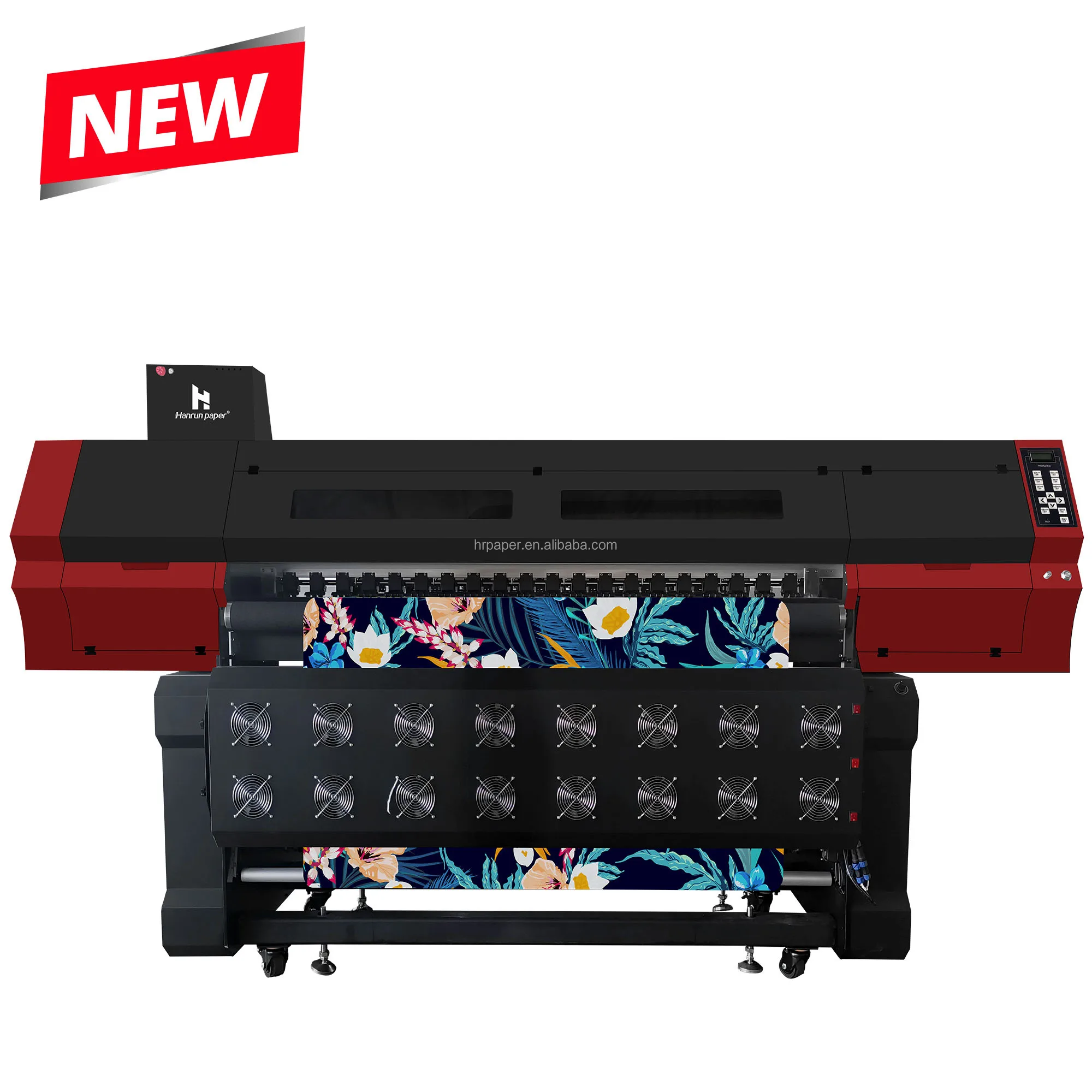 2024 model top industrial thermal sublimation textile printer 1.8m large format