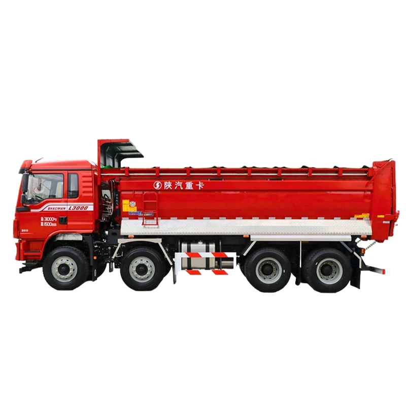 New Low Price Shacman Dump Truck 8X4 300HP 12 Wheeler 31ton Tracks Heavy Duty Lorry Tipping Tipper Dumper Truck Price for Sale