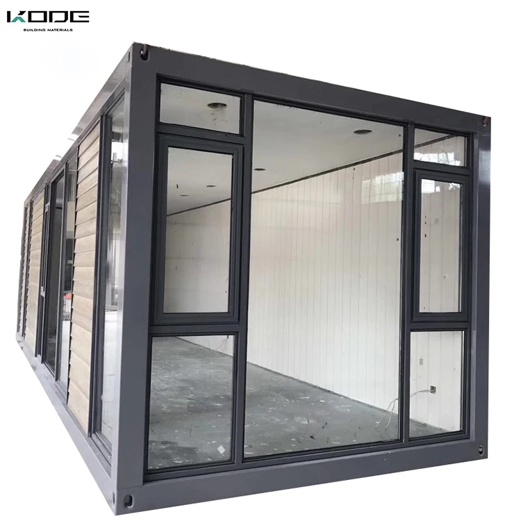 
2 bedroom prefab homes farm foldable garden glass house luxury container home 