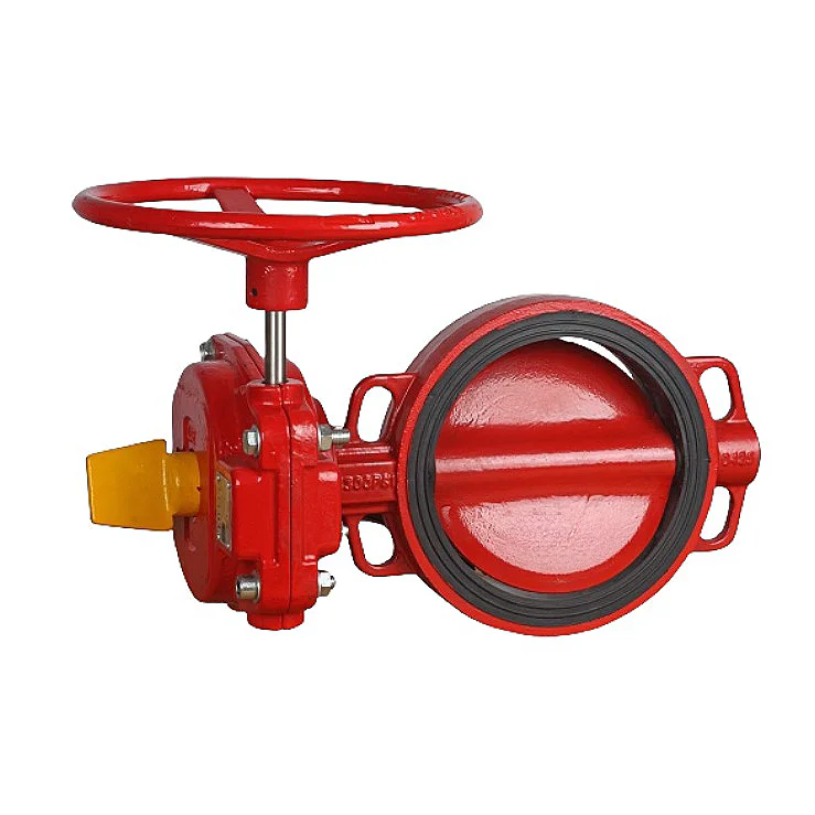 Water groove fire signal butterfly valve Fire Fighting Fire Hydrant Grooved Manual Butterfly Valve