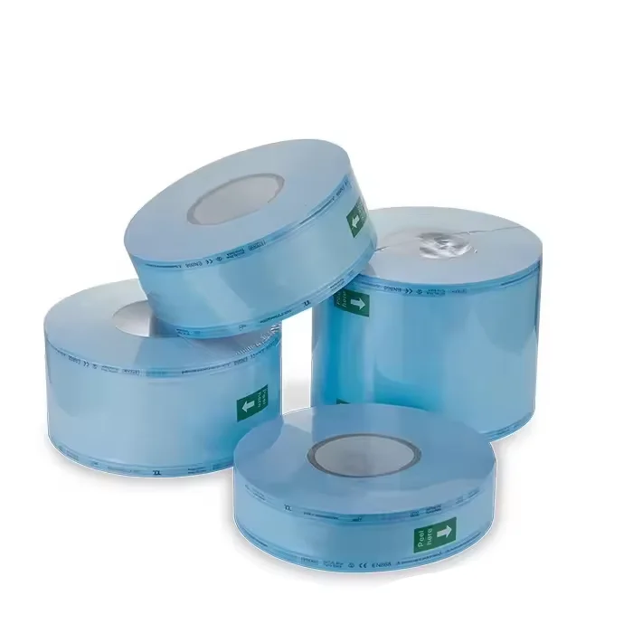 Dental Medical Sterilization Pouch Self-sealing Bag for Dental Sealing Machine Sterilization Flat Roll