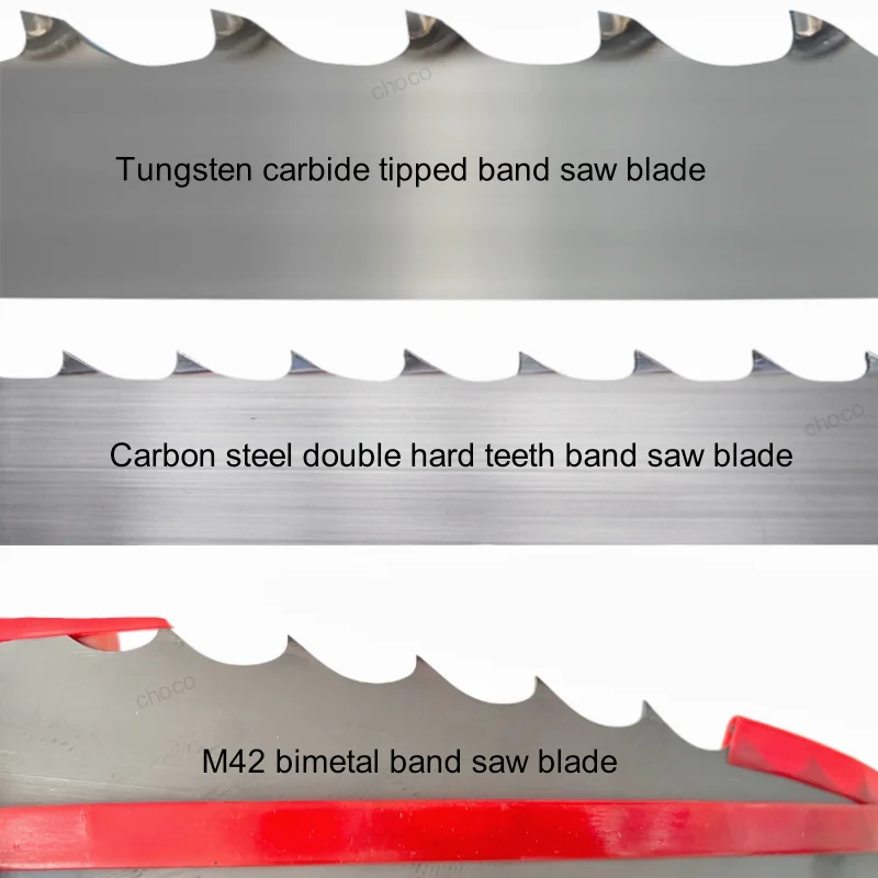 TCT wood carbide band saw blades cutting machine bandsaw blade wood cutting band saw blade