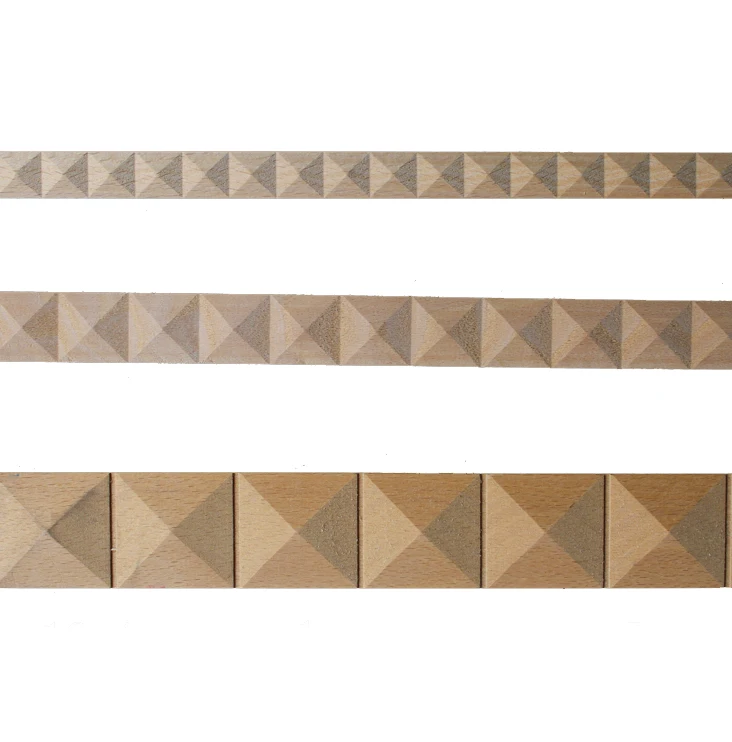 Dongyang wood carving solid Wood molding wood carving is used to decorate TV background wall and cabinet door