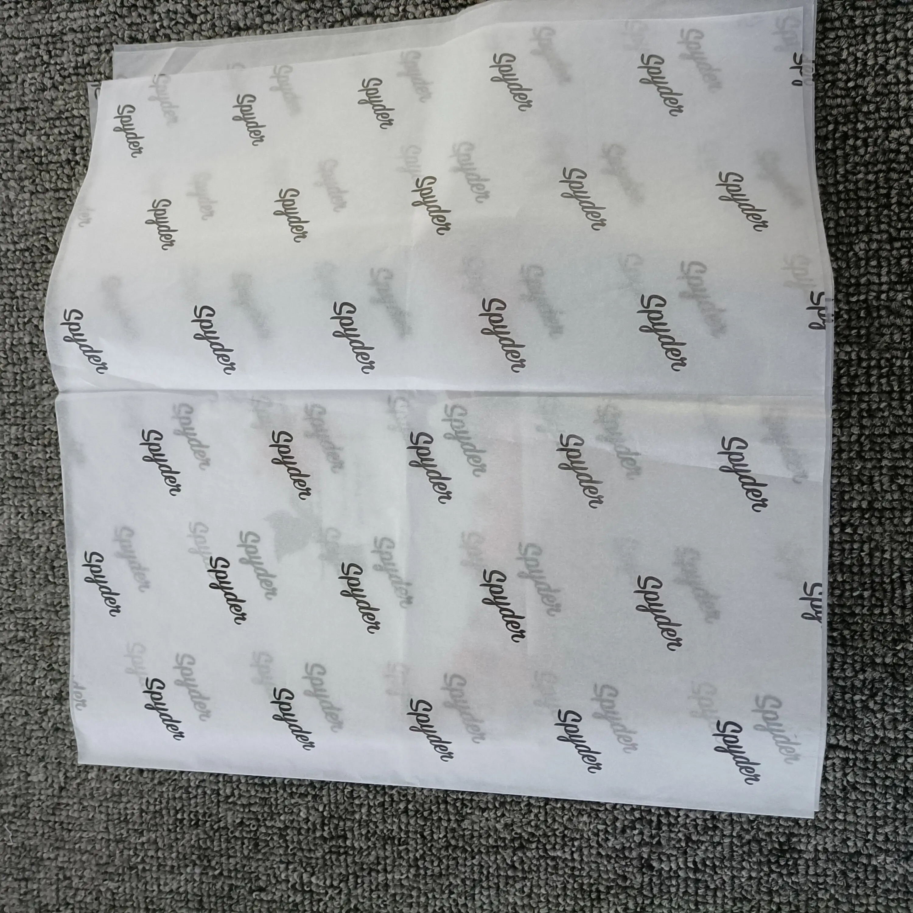 Factory direct selling hot high quality Silk Paper Printed Logo cheap Christmas thickened wrapping paper