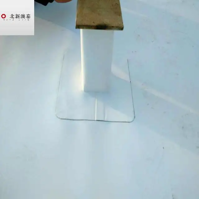 Полимерная гидроизоляционная мембрана лист сборный ПВХ HDPE TPO кровельная угловая конструкция