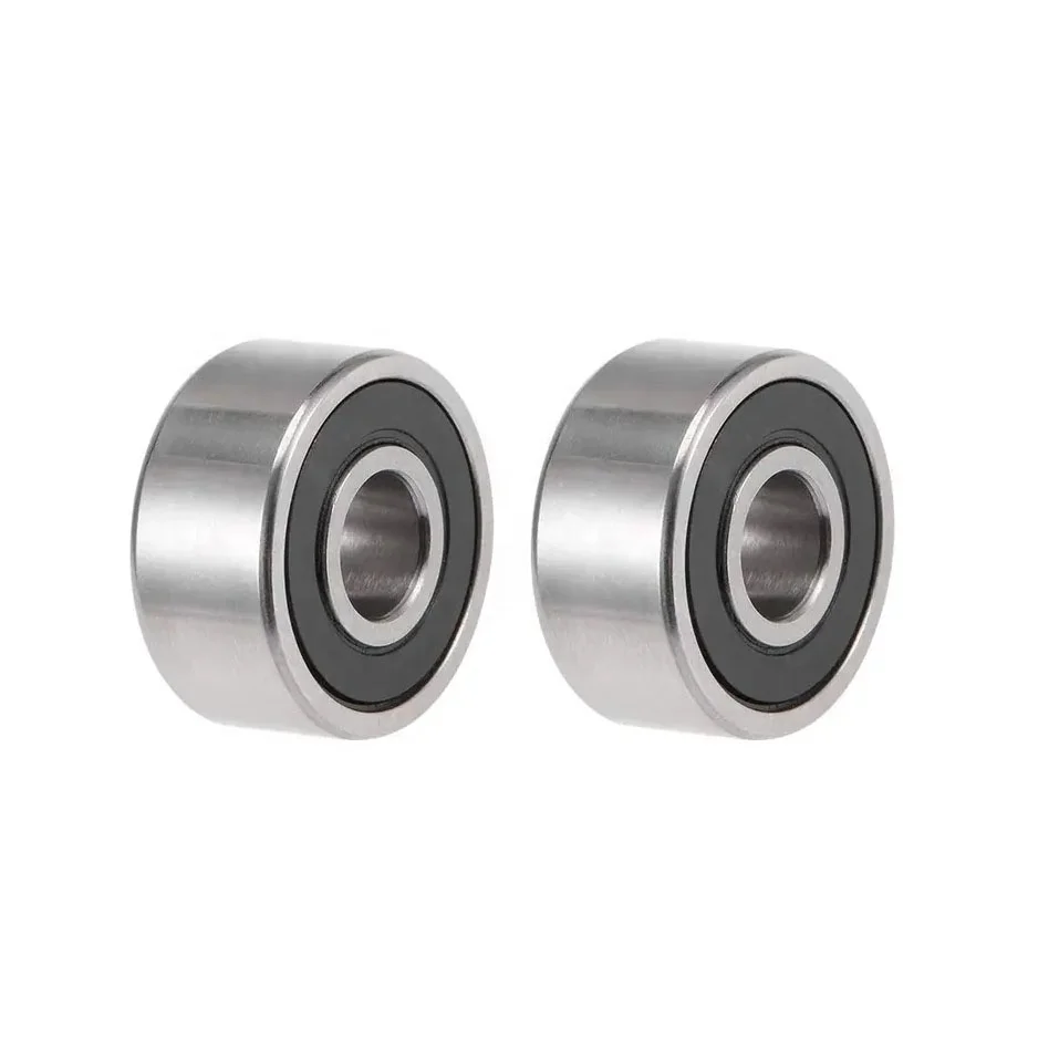 Double Rubber Seal R24 2RS Deep Groove Ball Bearings 1 1/2x2 5/8x9/16 inch.