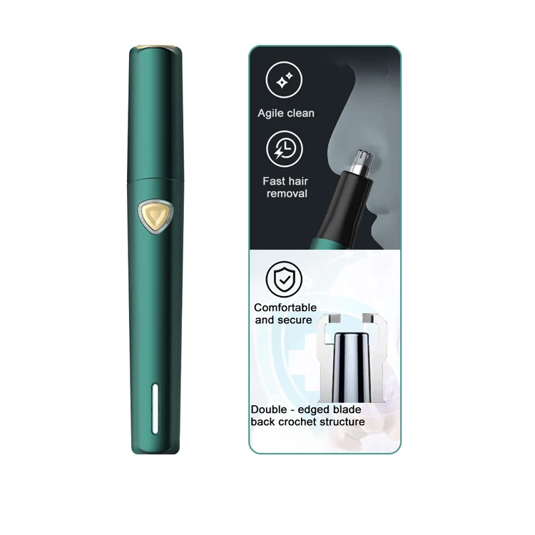 2022 New Ear Nose Hair Trimmer Low Noise Professional Painless Nose Hair Remover for Men and Women