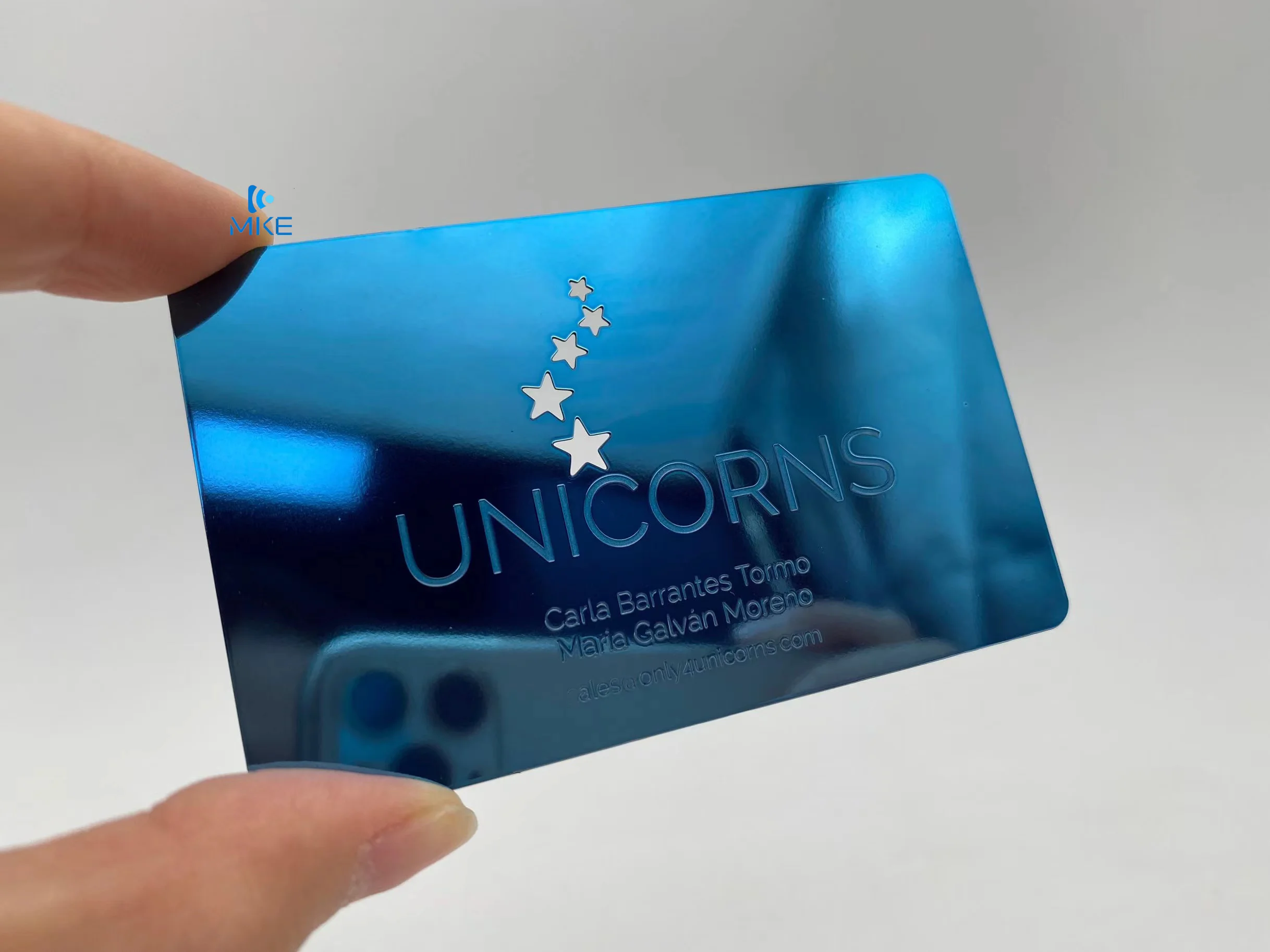 silver nfc chips card metal ccredit card with nfc