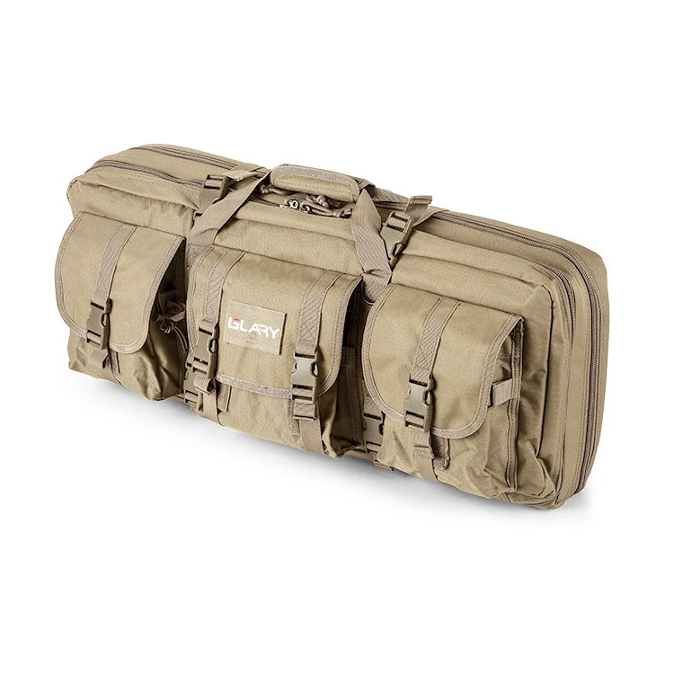 GLARY hidden tactical gun bag organizer adventure anti scratch double gun bag backpack universal soft gun case protection bags