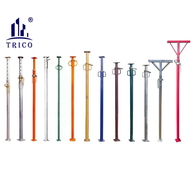Factory Price Slab Formwork Metal Shoring Jack Props Adjustable Scaffolding Steel Shoring Prop