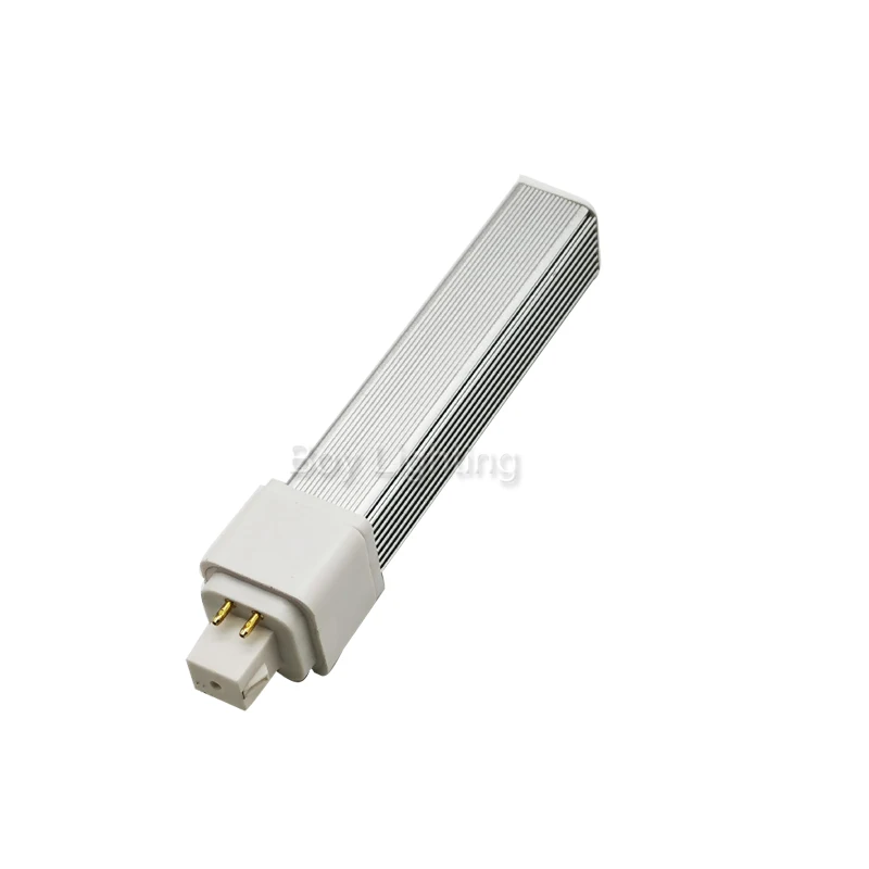 Long life working 6w 9w 12w plug light 4pin Aluminium alloy material AC85-265V Flicker free G24 GX24 led plug light