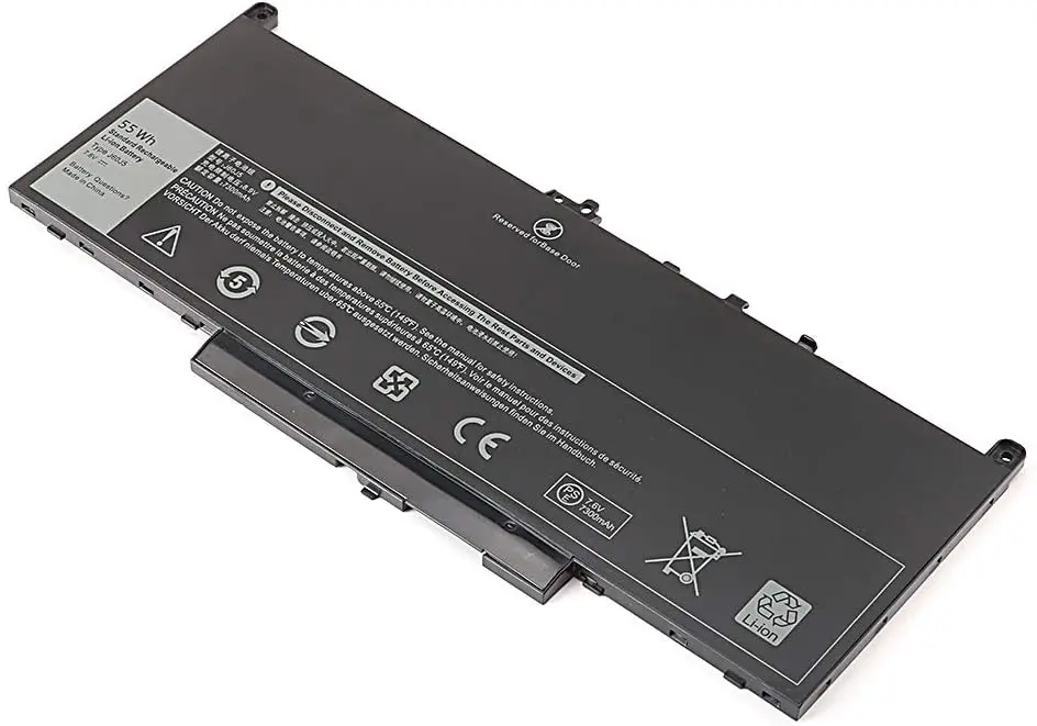 Best Selling 7.6V 55WH J60J5 MC34Y Laptop Battery for Dell Battery E7470 Latitude E7270 Notebook Battery
